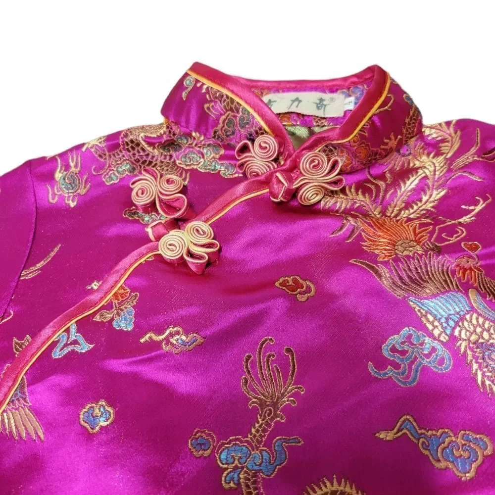 Japanese Inspired Silk Baby Dress